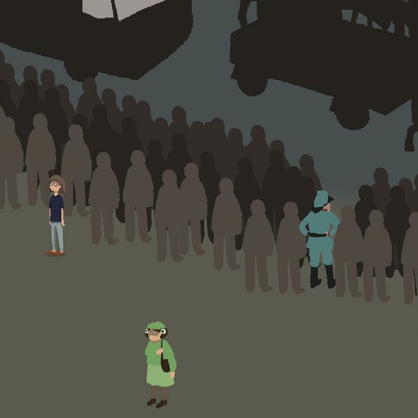 Screeshot vom Prototyp des Spiels „Meine Oma (88)“, © SBG/ROTxBlau